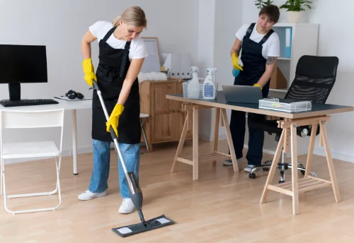 Nettoyage de bureau professionnel à Hostens